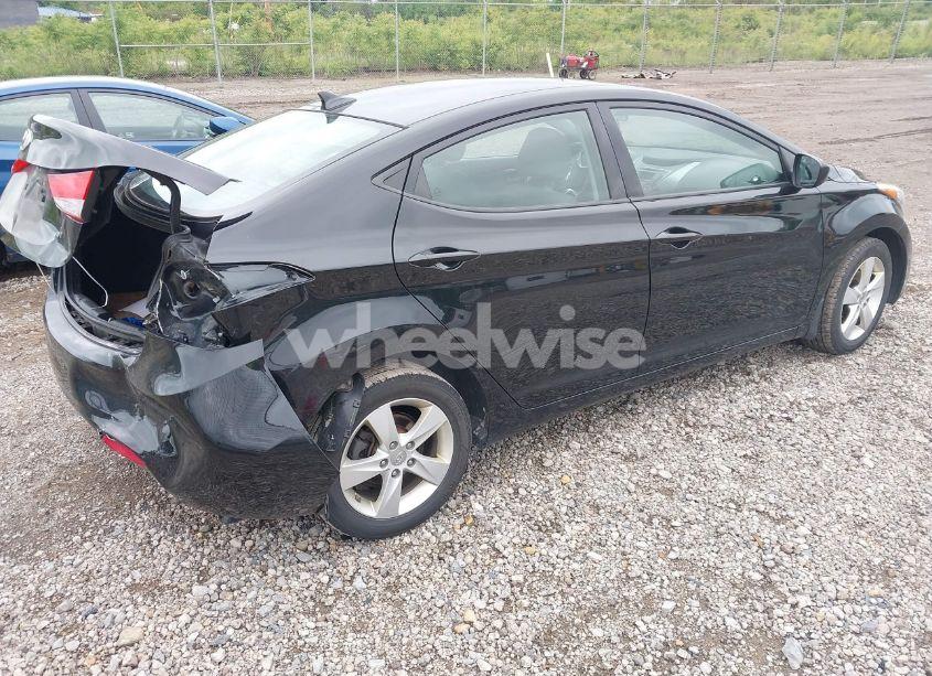 Photo 4 of 2013 Hyundai Elantra GLS (VIN 5NPDH4AE7DH421637)
