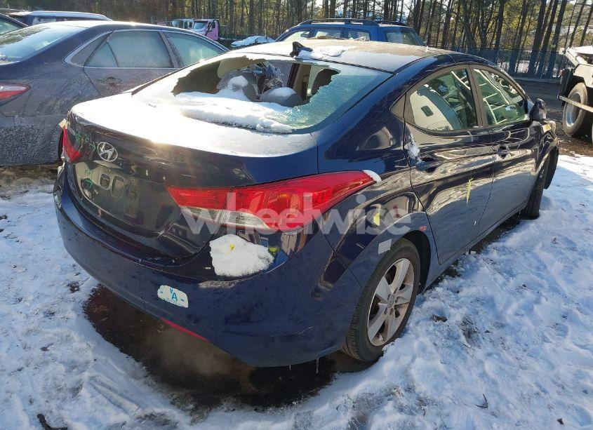 Photo 4 of 2013 Hyundai Elantra GLS (VIN 5NPDH4AE7DH429348)