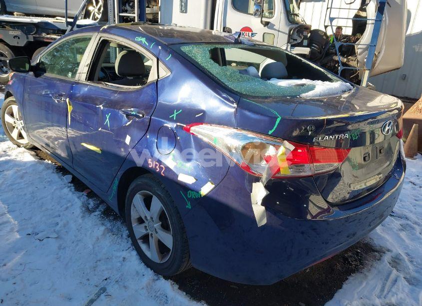 Photo 6 of 2013 Hyundai Elantra GLS (VIN 5NPDH4AE7DH429348)