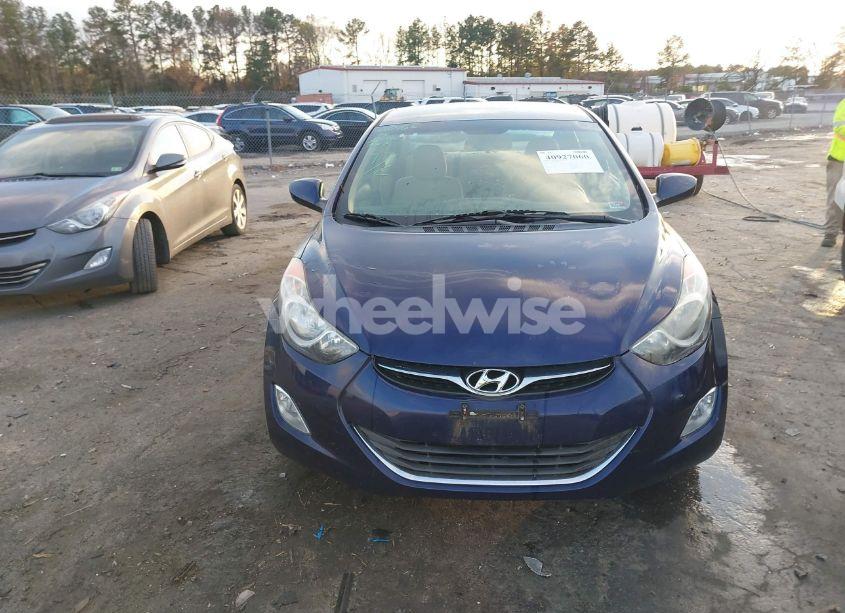 Photo 12 of 2013 Hyundai Elantra GLS (VIN 5NPDH4AE7DH447476)