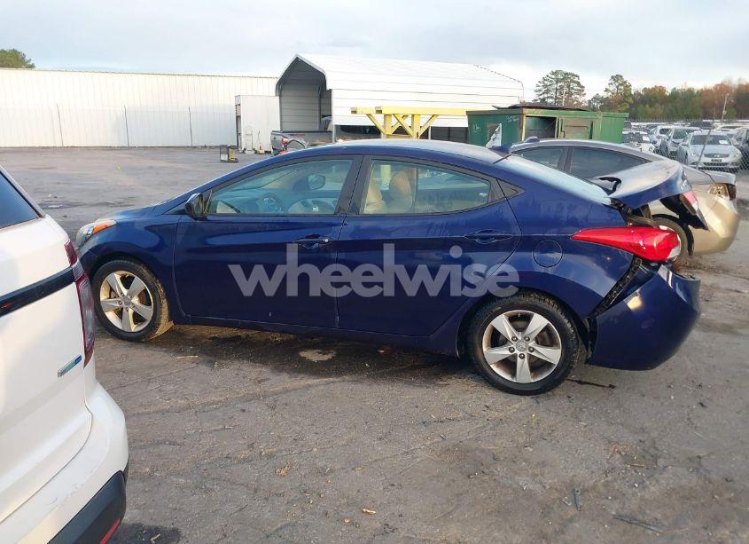 Photo 14 of 2013 Hyundai Elantra GLS (VIN 5NPDH4AE7DH447476)