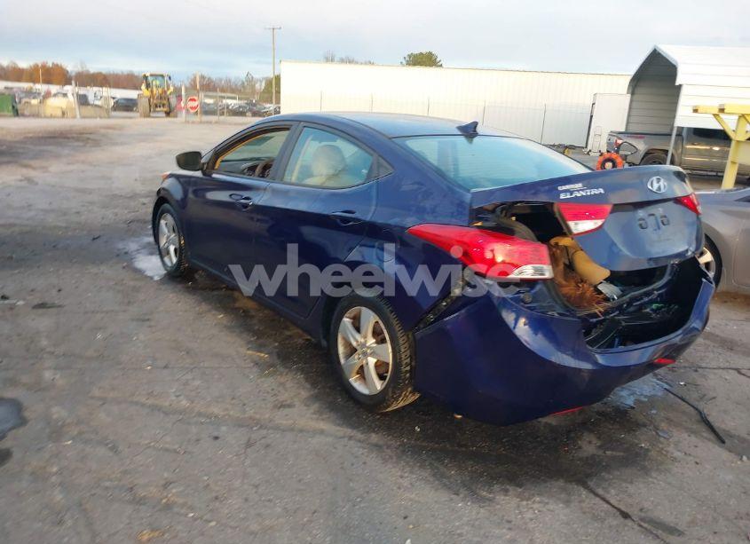 Photo 3 of 2013 Hyundai Elantra GLS (VIN 5NPDH4AE7DH447476)