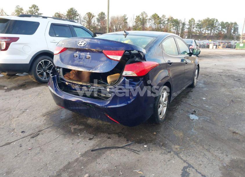 Photo 4 of 2013 Hyundai Elantra GLS (VIN 5NPDH4AE7DH447476)