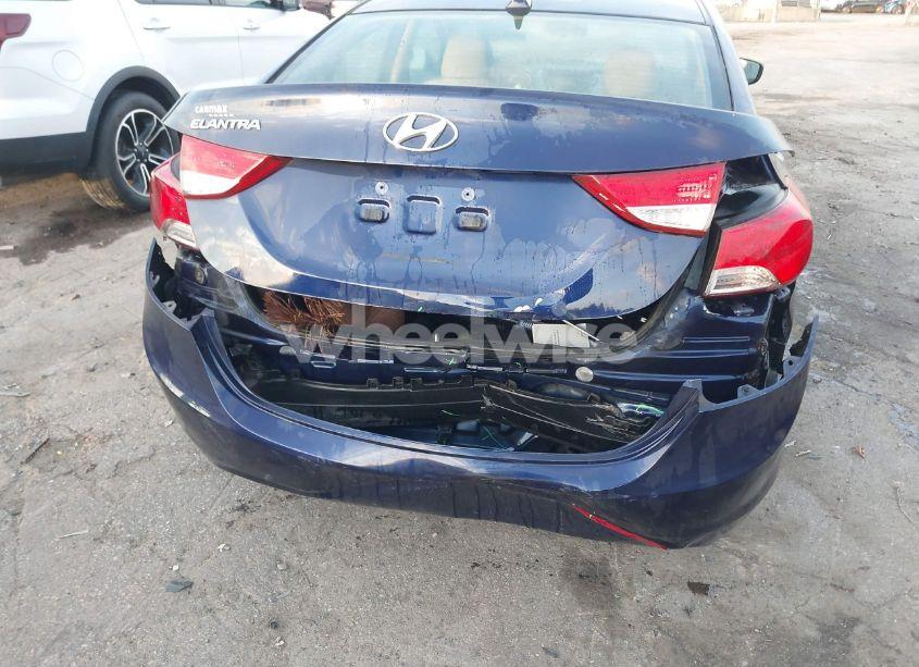 Photo 6 of 2013 Hyundai Elantra GLS (VIN 5NPDH4AE7DH447476)