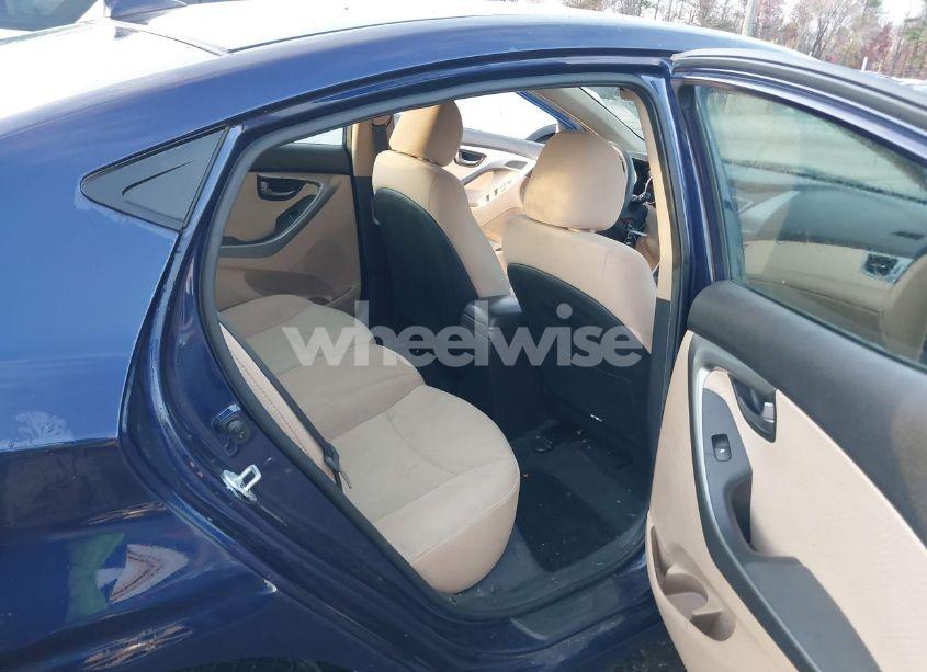 Photo 8 of 2013 Hyundai Elantra GLS (VIN 5NPDH4AE7DH447476)