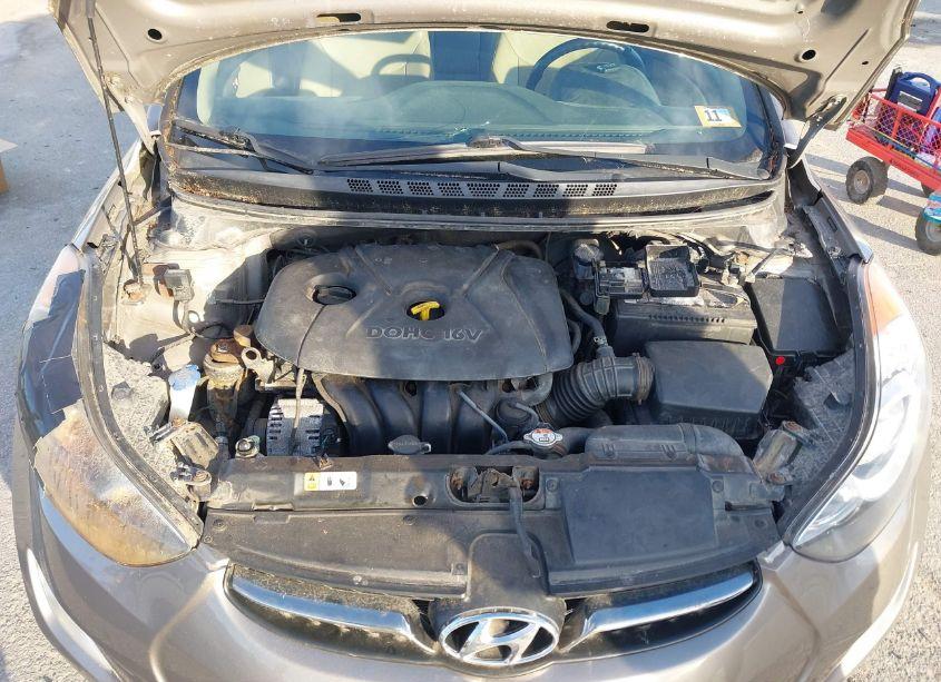 Photo 10 of 2013 Hyundai Elantra LIMITED (VIN 5NPDH4AE7DH449244)