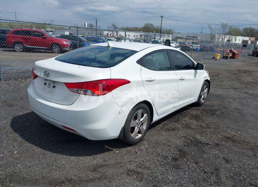 Photo 4 of 2013 Hyundai Elantra GLS (VIN 5NPDH4AE7DH453651)