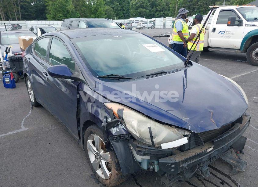 2013 Hyundai Elantra GLS (VIN 5NPDH4AE7DH454945) main photo