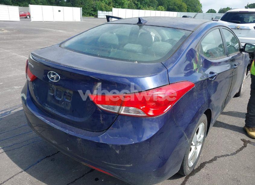 Photo 4 of 2013 Hyundai Elantra GLS (VIN 5NPDH4AE7DH454945)