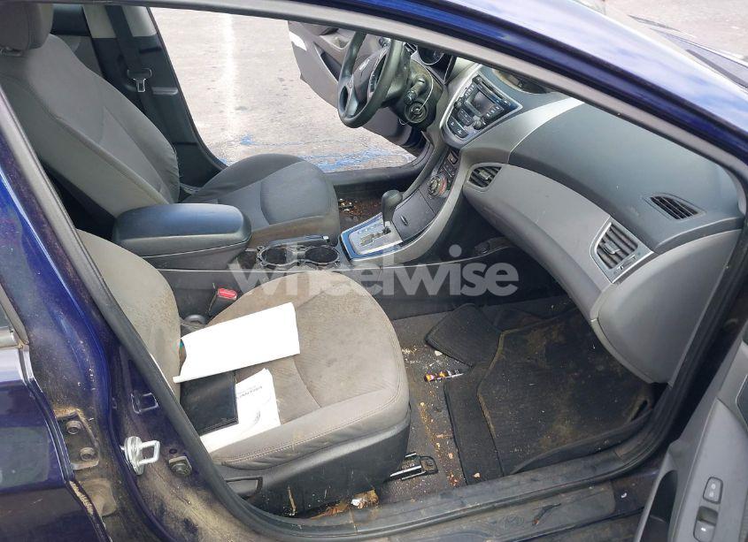 Photo 5 of 2013 Hyundai Elantra GLS (VIN 5NPDH4AE7DH454945)