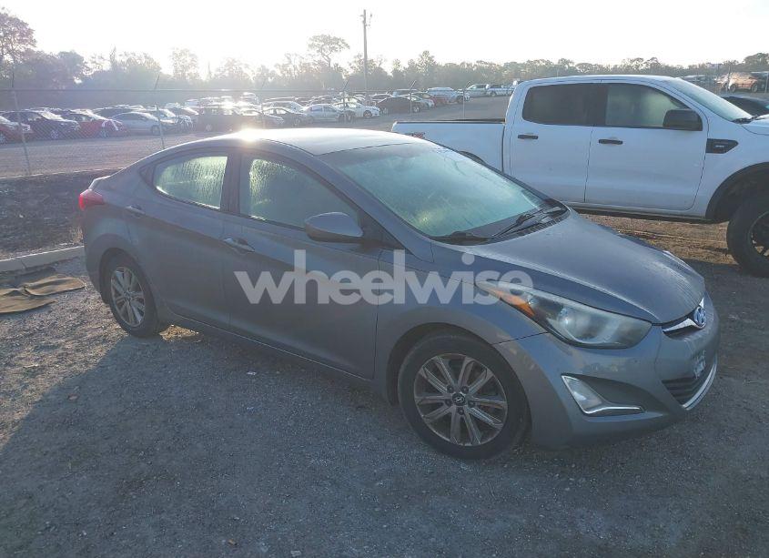 2014 Hyundai Elantra SE (VIN 5NPDH4AE7EH467387) main photo