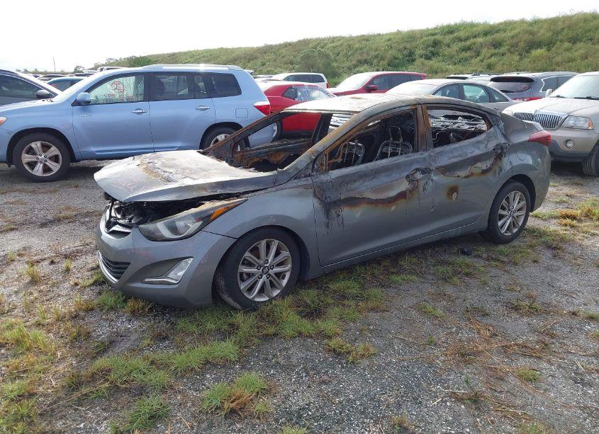 Photo 2 of 2014 Hyundai Elantra SE (VIN 5NPDH4AE7EH479670)