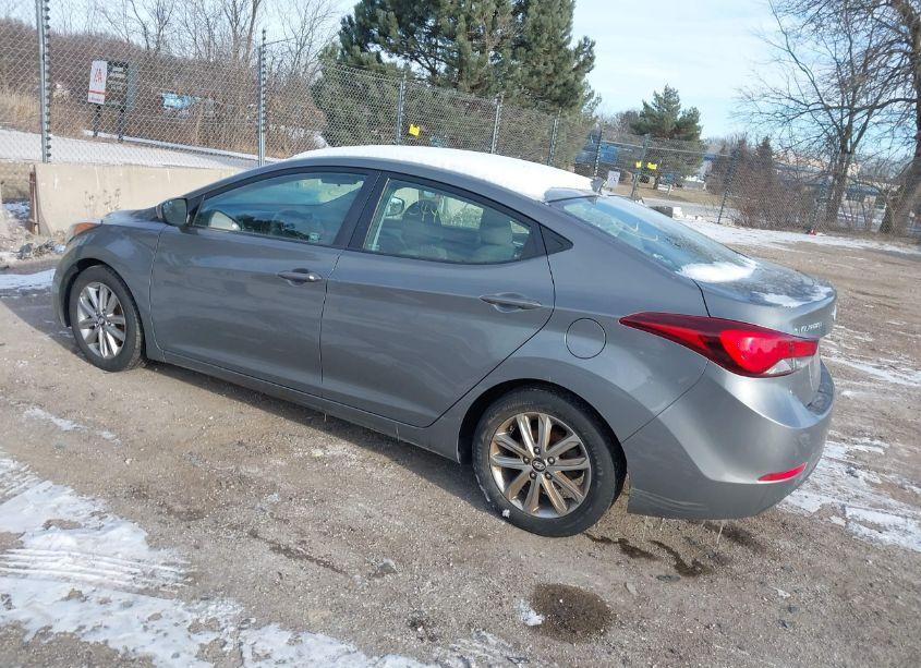 Photo 3 of 2014 Hyundai Elantra SE (VIN 5NPDH4AE7EH484352)