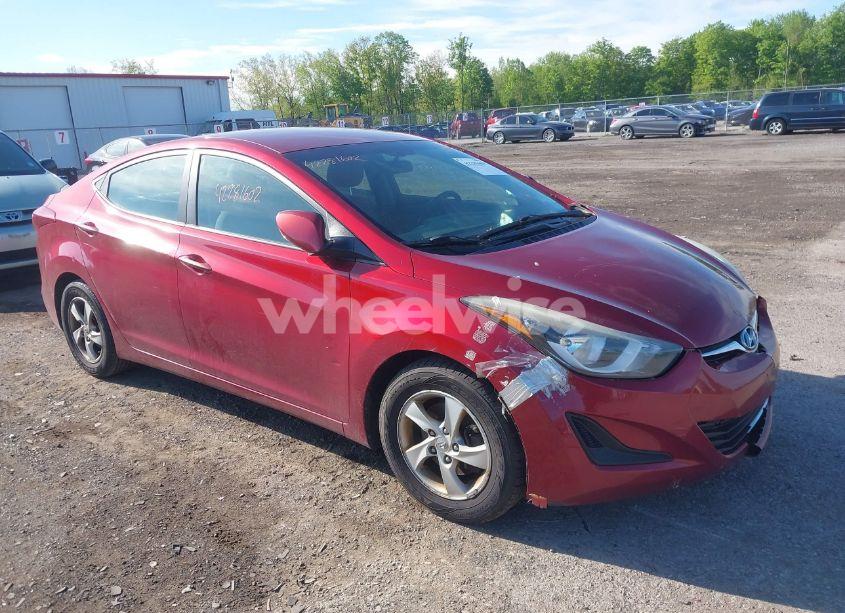 2014 Hyundai Elantra SE (VIN 5NPDH4AE7EH484545) main photo