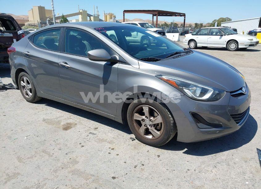 2014 Hyundai Elantra SE (VIN 5NPDH4AE7EH485551) main photo