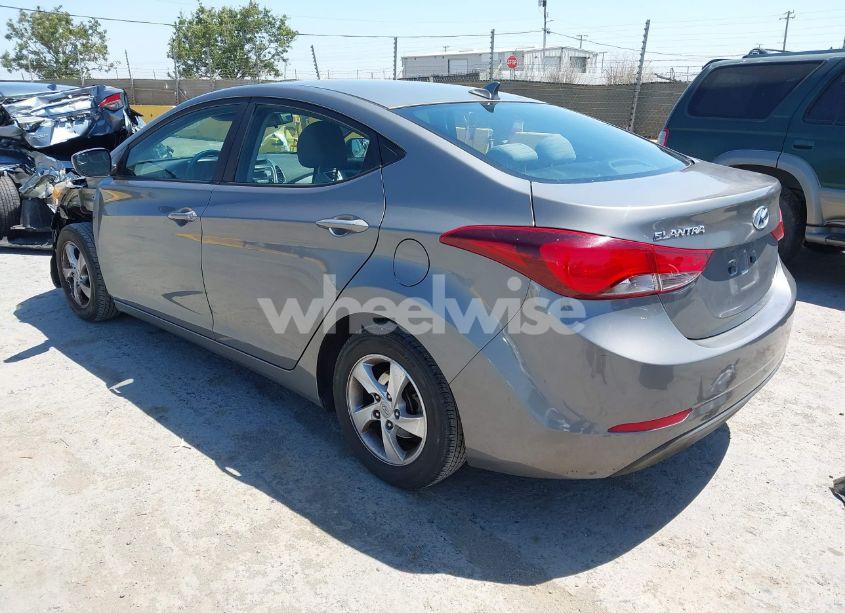 Photo 3 of 2014 Hyundai Elantra SE (VIN 5NPDH4AE7EH485551)
