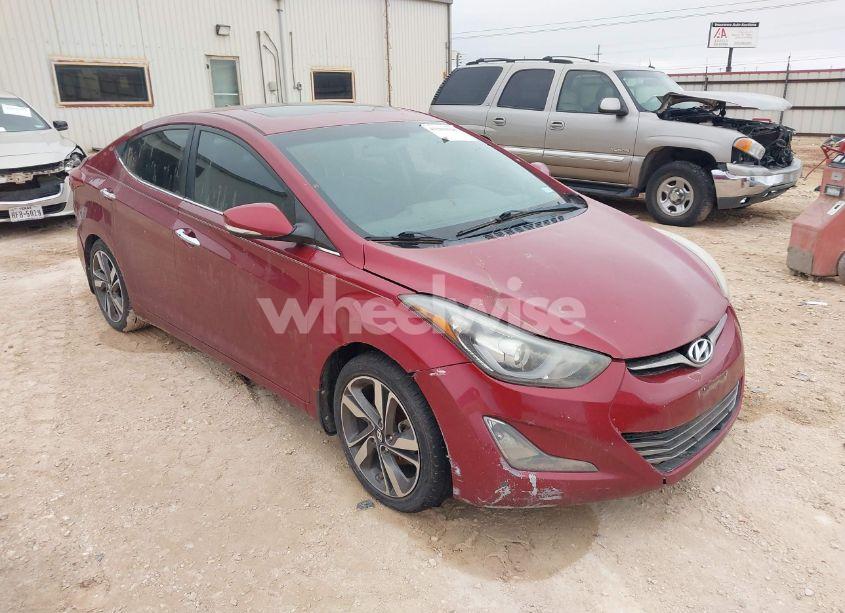 2014 Hyundai Elantra LIMITED (VIN 5NPDH4AE7EH489034) main photo