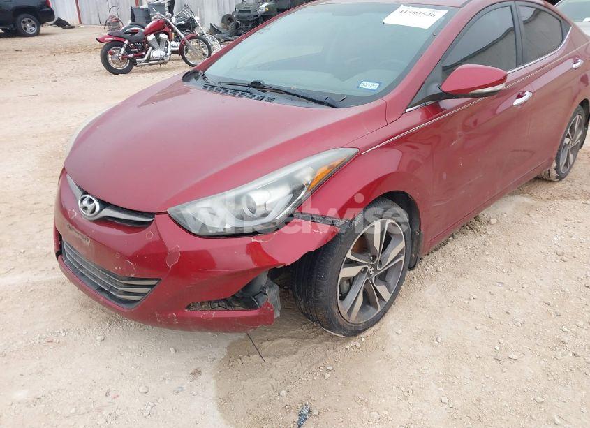 Photo 6 of 2014 Hyundai Elantra LIMITED (VIN 5NPDH4AE7EH489034)