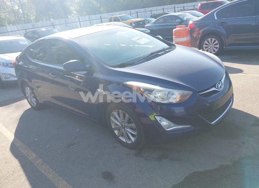2014 Hyundai Elantra SE (VIN 5NPDH4AE7EH498705) main photo