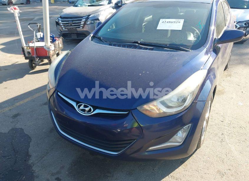 Photo 6 of 2014 Hyundai Elantra SE (VIN 5NPDH4AE7EH498705)
