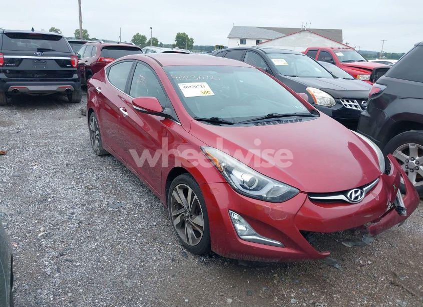 2015 Hyundai Elantra SE/SPORT/LIMITED (VIN 5NPDH4AE7FH554515) main photo