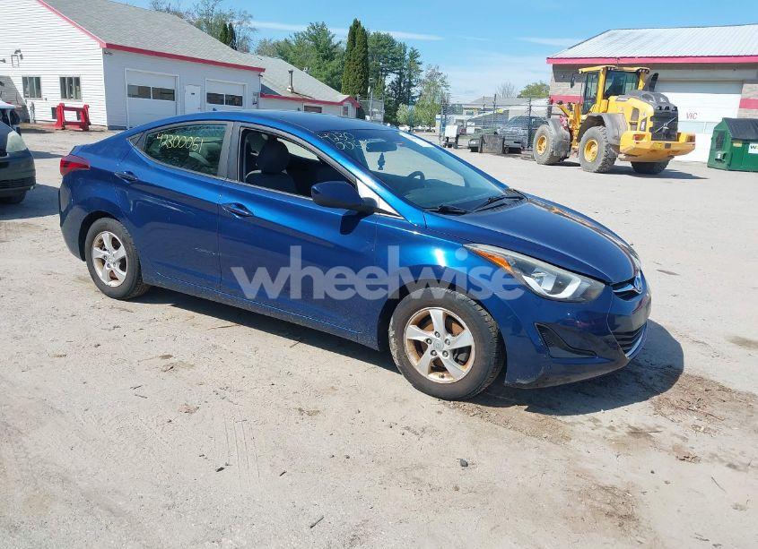 2015 Hyundai Elantra SE (VIN 5NPDH4AE7FH565322) main photo