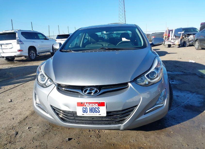 Photo 12 of 2015 Hyundai Elantra LIMITED (VIN 5NPDH4AE7FH609416)