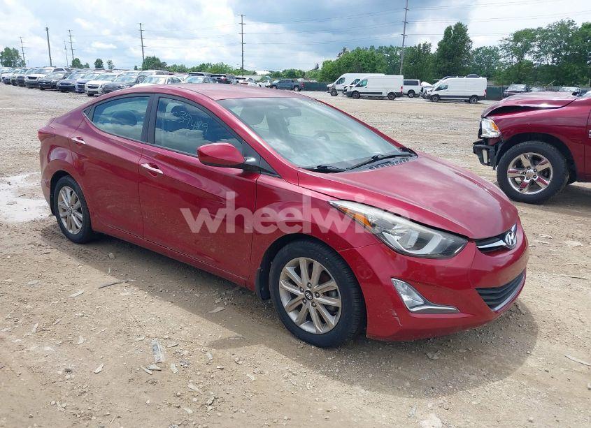 2015 Hyundai Elantra SE (VIN 5NPDH4AE7FH617435) main photo