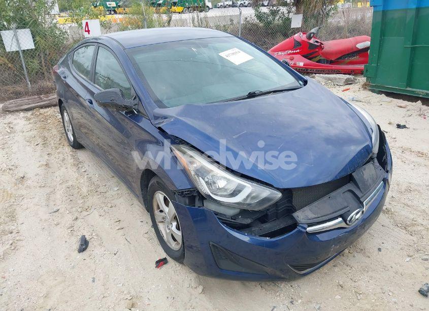 2015 Hyundai Elantra SE (VIN 5NPDH4AE7FH620805) main photo