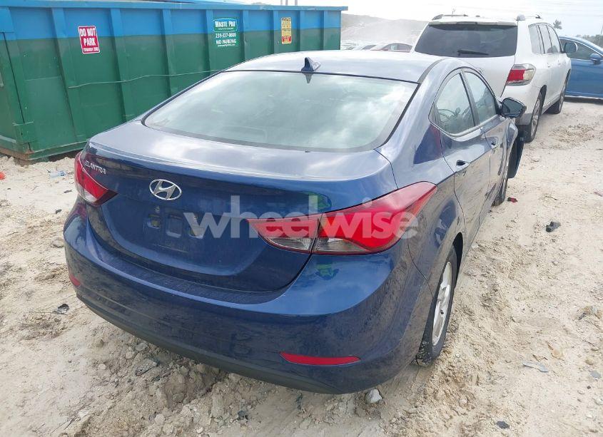 Photo 4 of 2015 Hyundai Elantra SE (VIN 5NPDH4AE7FH620805)
