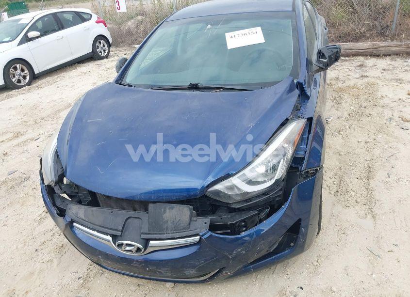 Photo 6 of 2015 Hyundai Elantra SE (VIN 5NPDH4AE7FH620805)