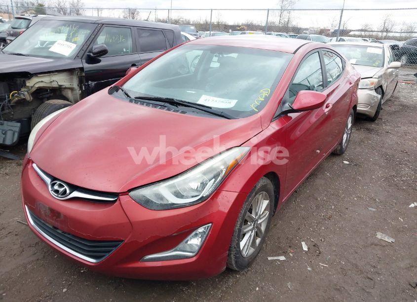Photo 2 of 2015 Hyundai Elantra SE (VIN 5NPDH4AE7FH628841)