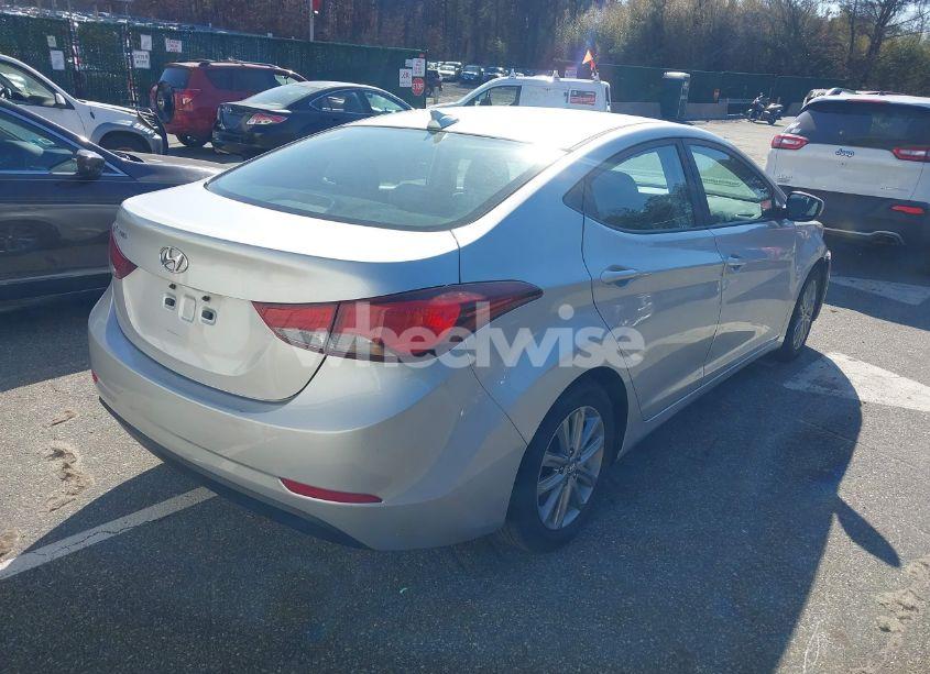 Photo 4 of 2016 Hyundai Elantra SE (VIN 5NPDH4AE7GH662098)