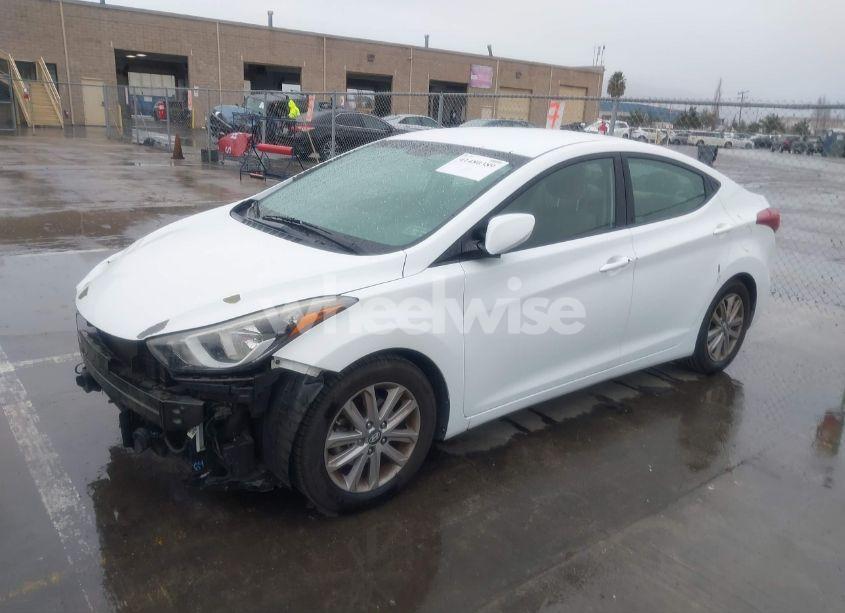 Photo 2 of 2016 Hyundai Elantra SE (VIN 5NPDH4AE7GH706794)