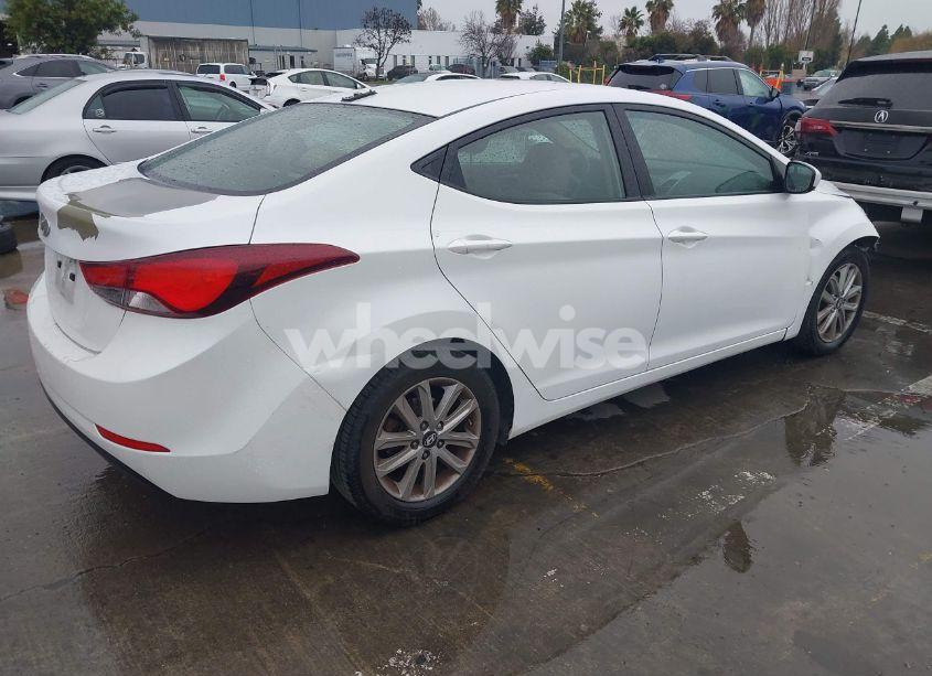 Photo 4 of 2016 Hyundai Elantra SE (VIN 5NPDH4AE7GH706794)