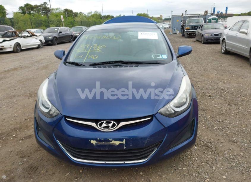 Photo 12 of 2016 Hyundai Elantra SE (VIN 5NPDH4AE7GH712093)