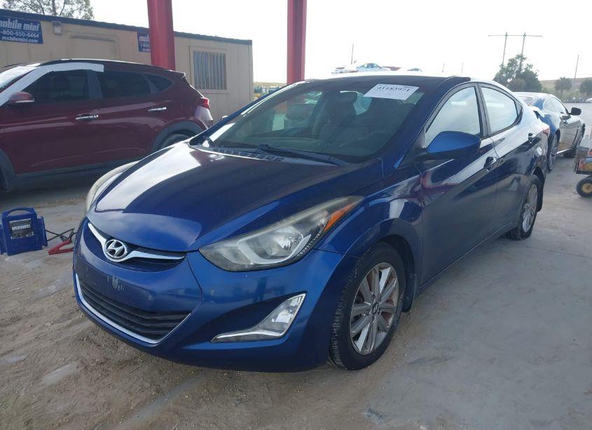 Photo 2 of 2016 Hyundai Elantra SE (VIN 5NPDH4AE7GH719819)