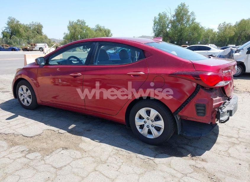 Photo 3 of 2016 Hyundai Elantra SE (VIN 5NPDH4AE7GH724048)