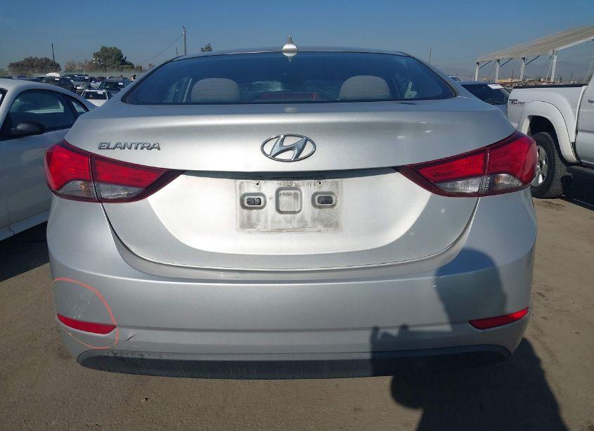 Photo 16 of 2016 Hyundai Elantra SE (VIN 5NPDH4AE7GH736054)