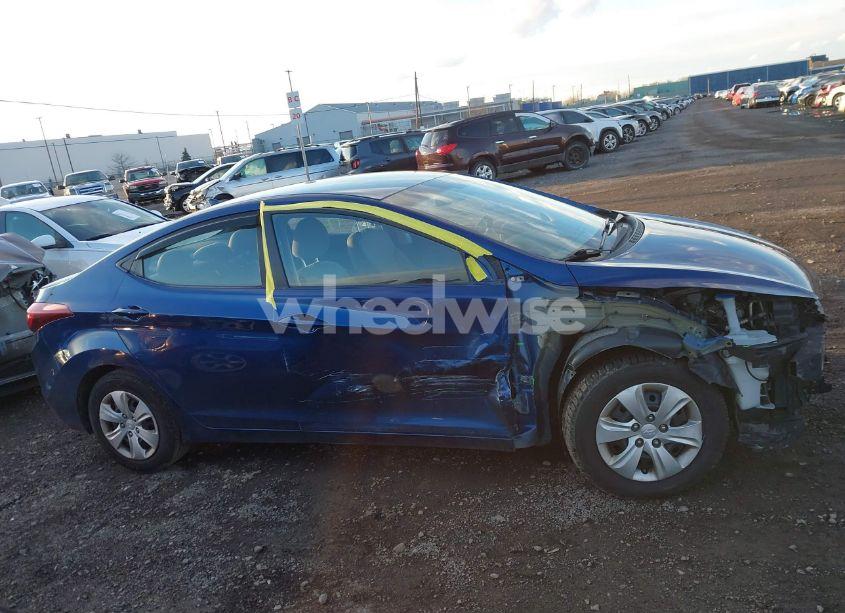 Photo 14 of 2016 Hyundai Elantra SE (VIN 5NPDH4AE7GH749631)