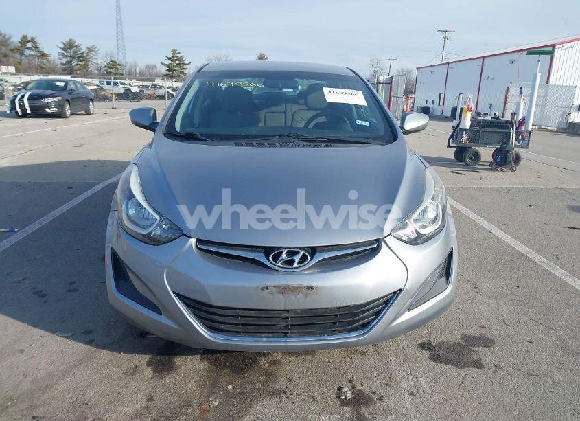 Photo 11 of 2016 Hyundai Elantra SE (VIN 5NPDH4AE7GH770835)