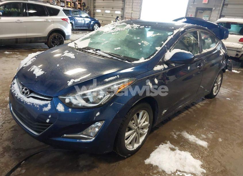 Photo 2 of 2016 Hyundai Elantra SE (VIN 5NPDH4AE7GH778255)