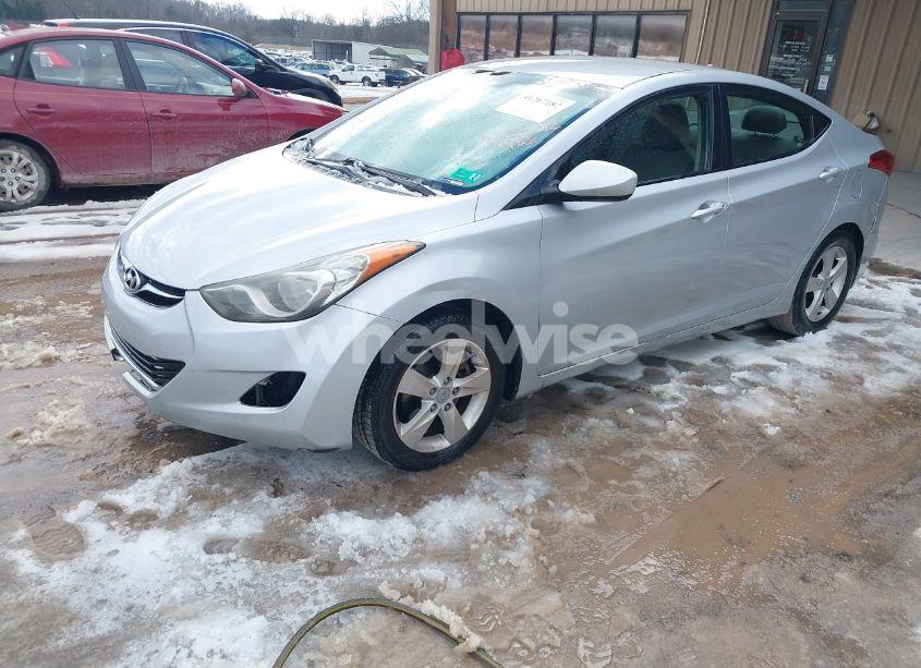 Photo 2 of 2011 Hyundai Elantra GLS (VIN 5NPDH4AE8BH000765)