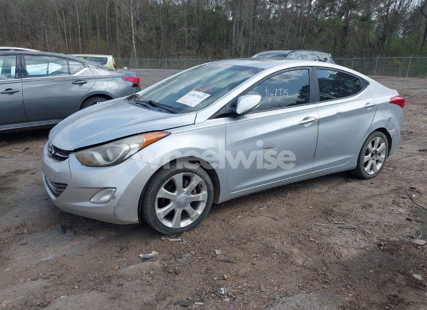 Photo 2 of 2011 Hyundai Elantra LIMITED (VIN 5NPDH4AE8BH017341)