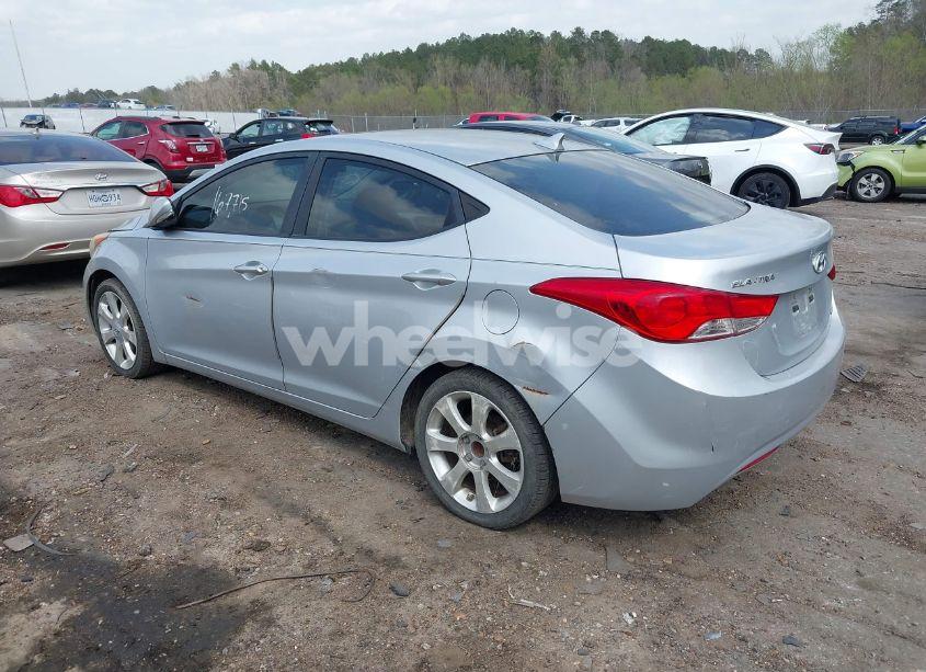 Photo 3 of 2011 Hyundai Elantra LIMITED (VIN 5NPDH4AE8BH017341)
