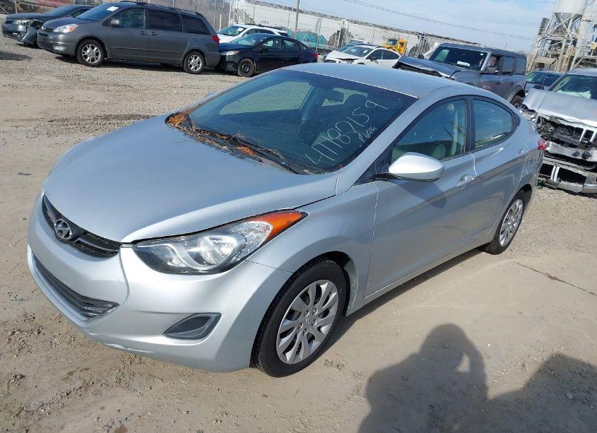 Photo 2 of 2011 Hyundai Elantra GLS (VIN 5NPDH4AE8BH020773)