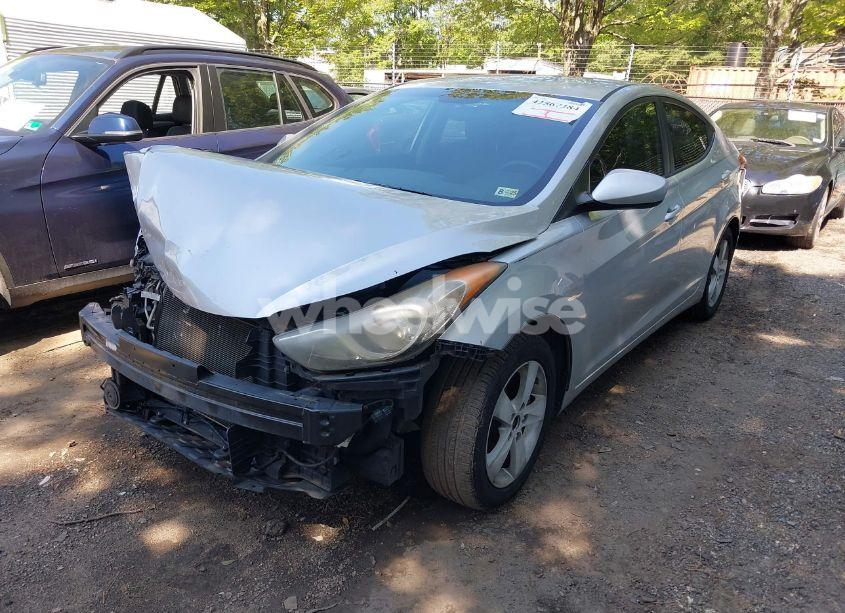 Photo 2 of 2011 Hyundai Elantra GLS (VIN 5NPDH4AE8BH022281)