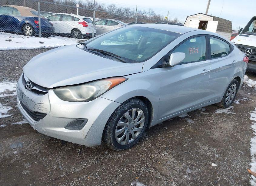 Photo 2 of 2011 Hyundai Elantra GLS (VIN 5NPDH4AE8BH027755)