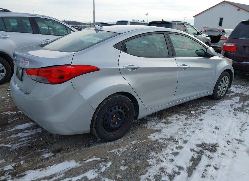 Photo 4 of 2011 Hyundai Elantra GLS (VIN 5NPDH4AE8BH027755)