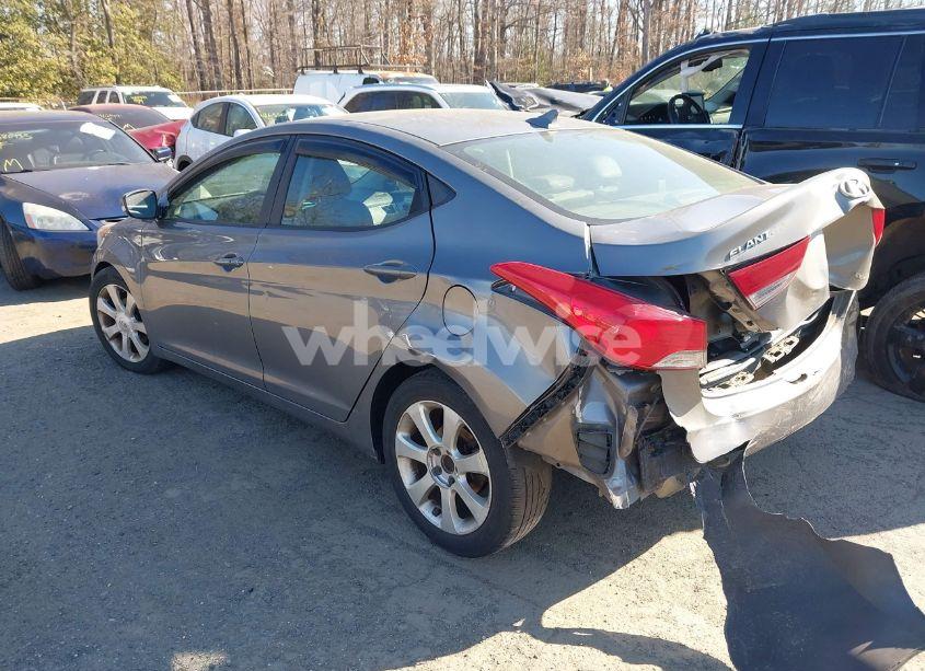 Photo 3 of 2011 Hyundai Elantra LIMITED (VIN 5NPDH4AE8BH075367)